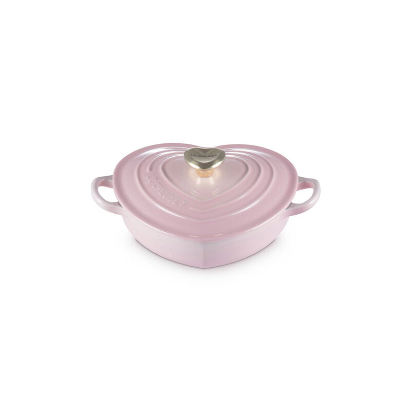 Le Creuset Heart Dish 20cm Cerise SS Knob image number 3